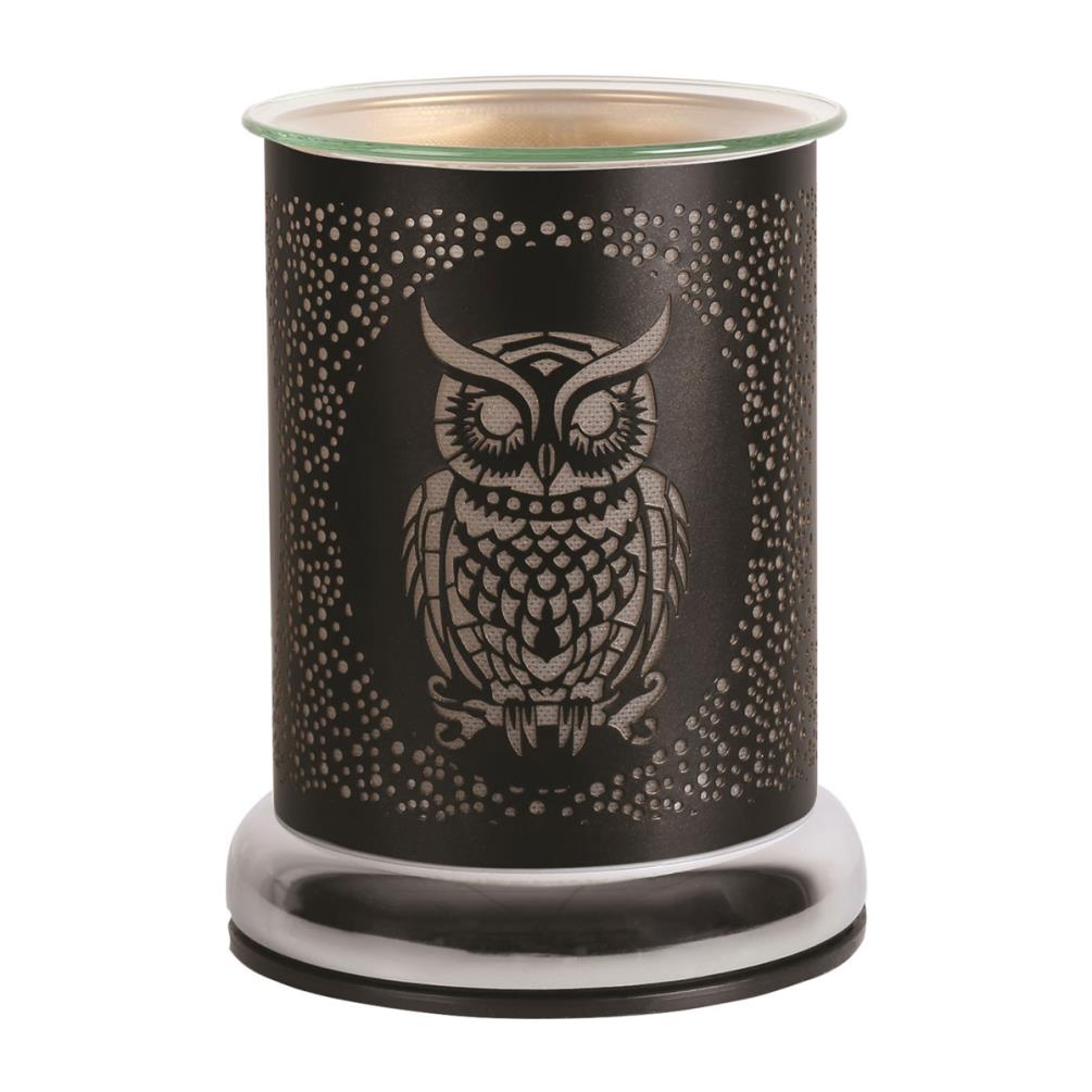 Aroma Black Owl Touch Electric Wax Melt Warmer Extra Image 1